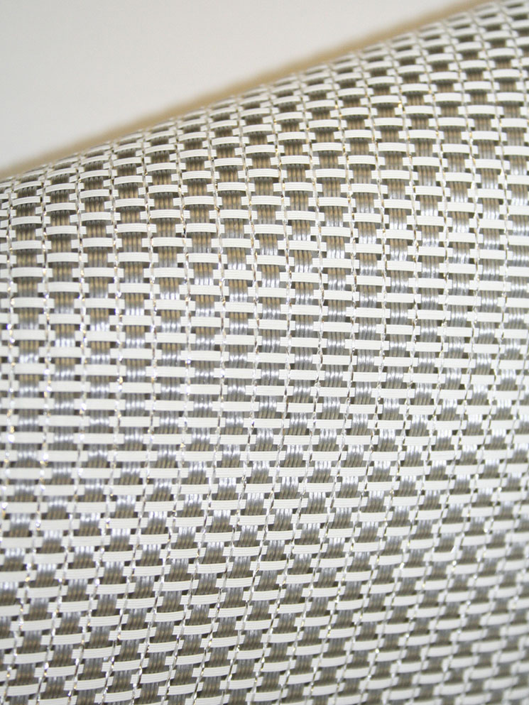 Kova Textiles Kago Silver hospitality